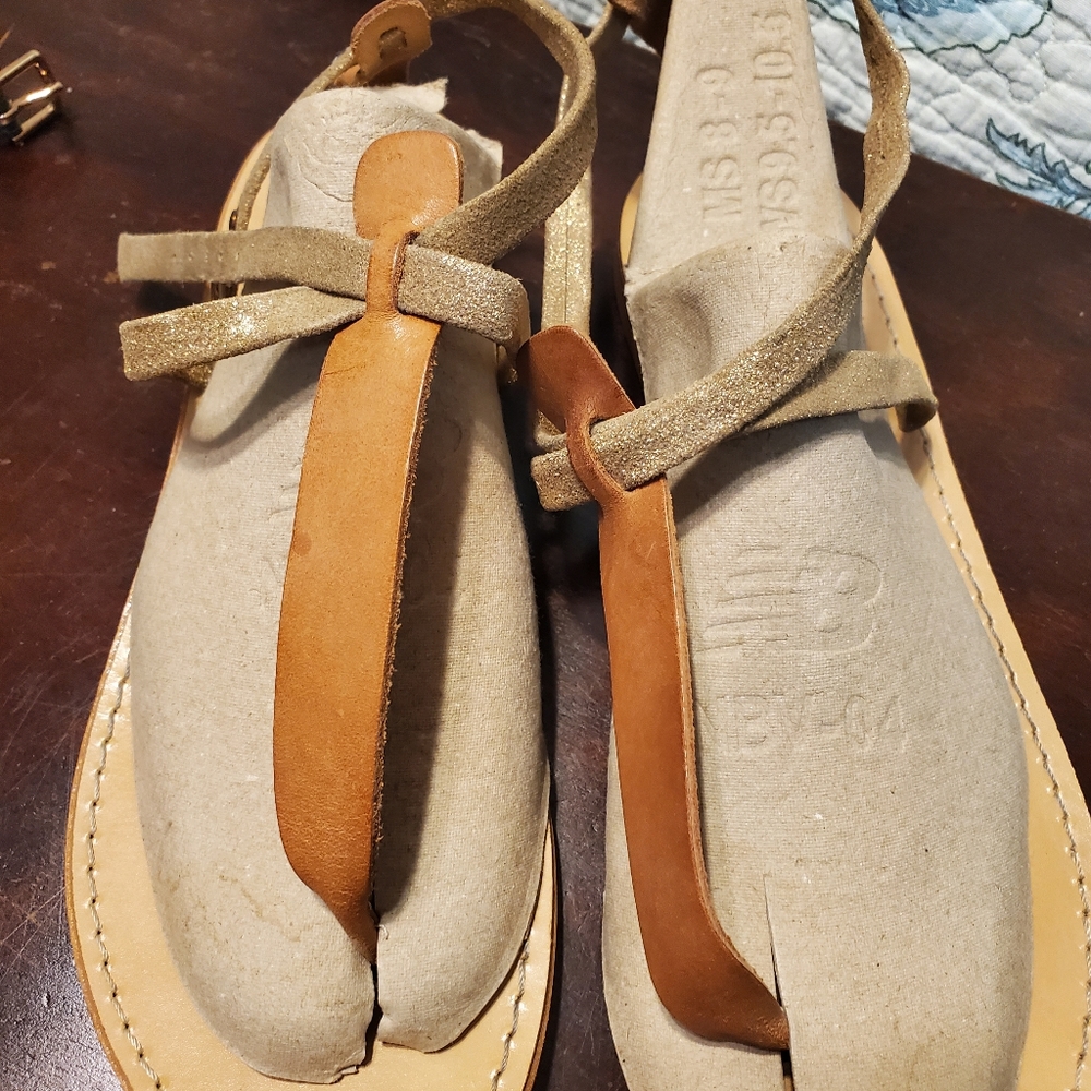 ITALIAN strappy sandals